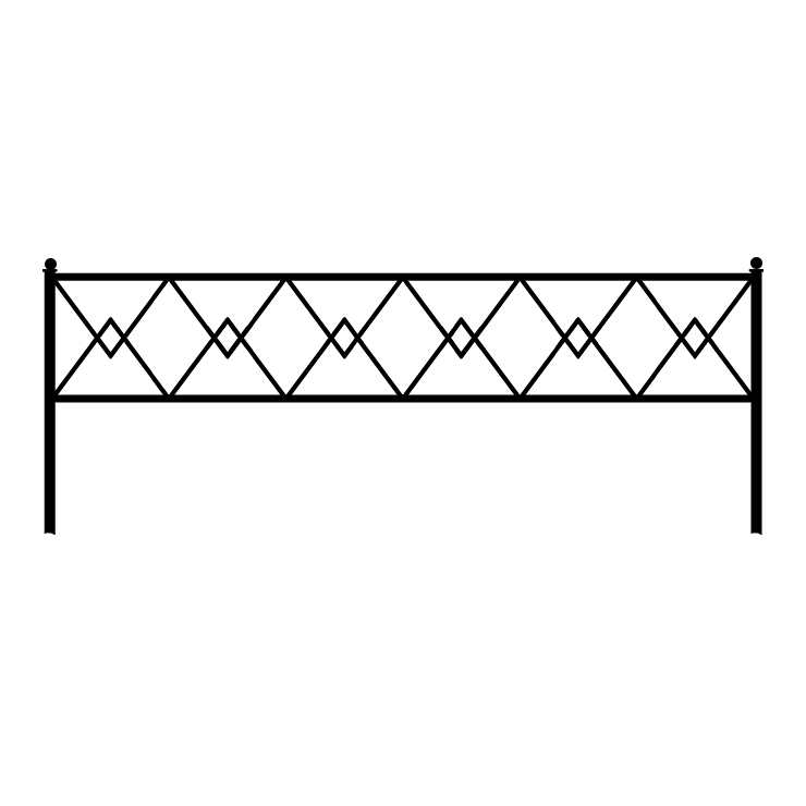 Кованые изделия в Кургане | Кованая оградка ОГ.002