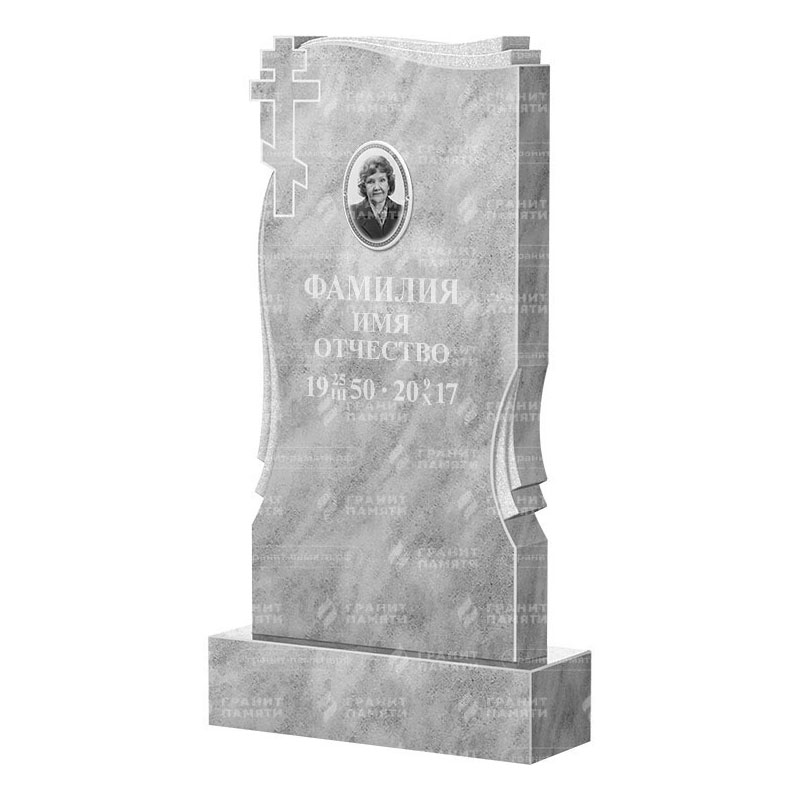 Памятники из мрамора в Кургане | Мраморный памятник ФМ-185