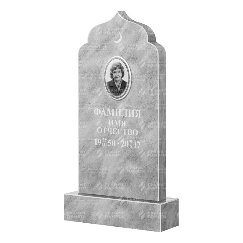 Бюджетные памятники в Кургане | Мраморный памятник ФМ-037
