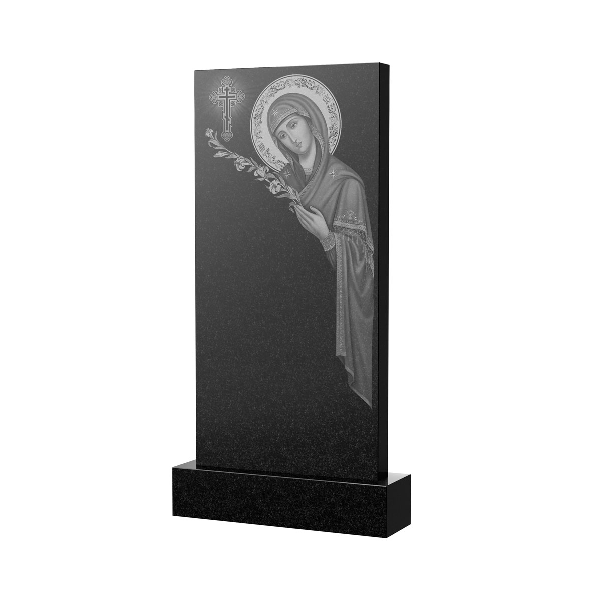 Художественное оформление памятника в Кургане | Художественное оформление на гранитную стелу, рисунок ВХО-035