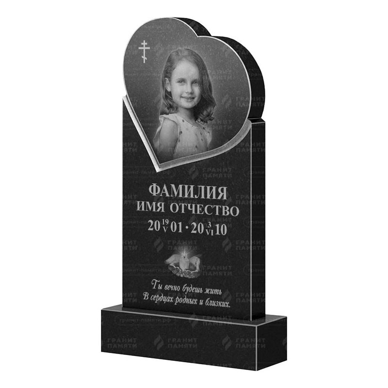 Гранитные памятники в Кургане | Гранитный памятник ФГ-079