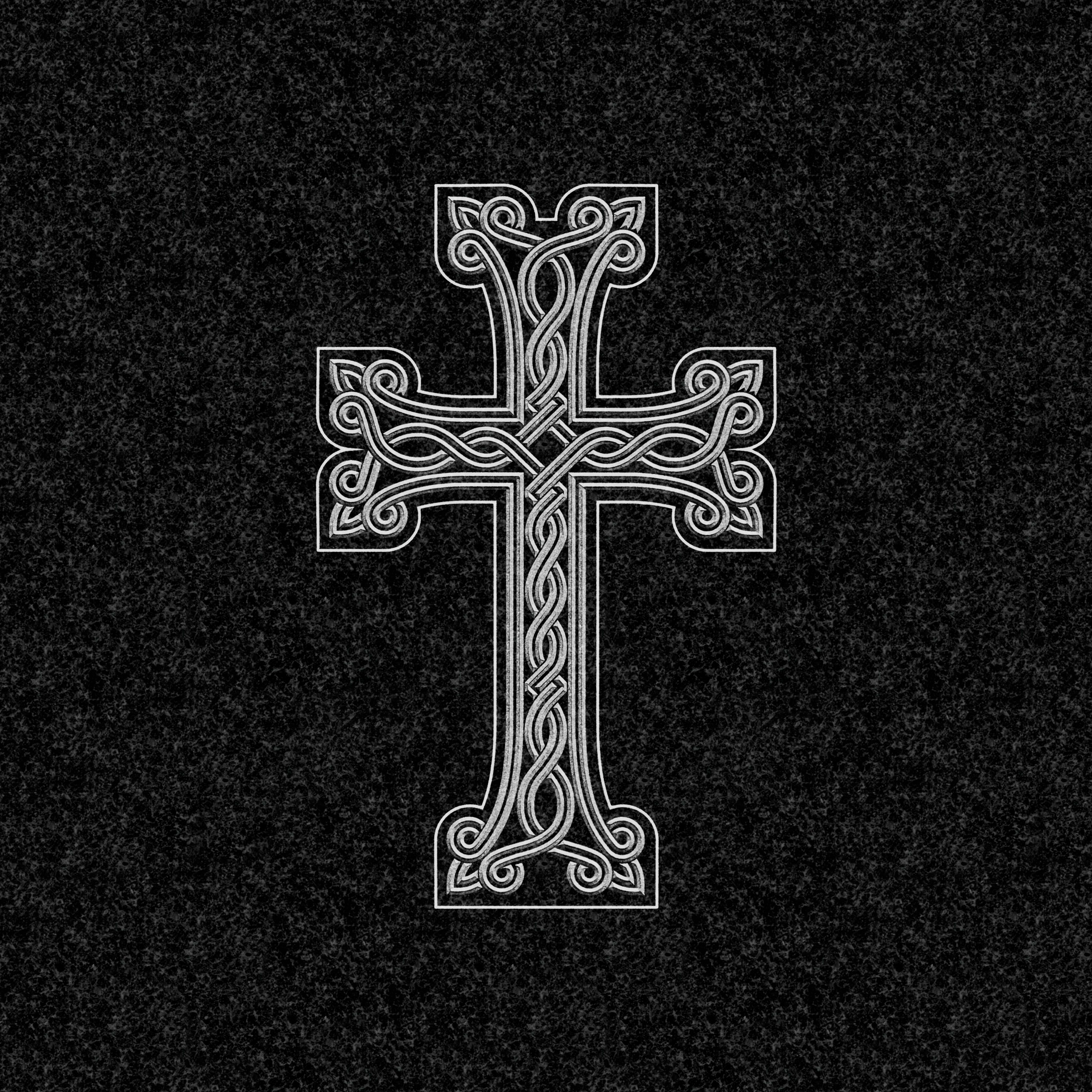 Символы веры | Рисунок армянский крест хачкар, РС-012