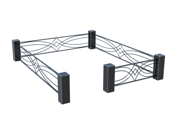 Цоколи на могилу в Кургане | Цоколь на могилу №0047