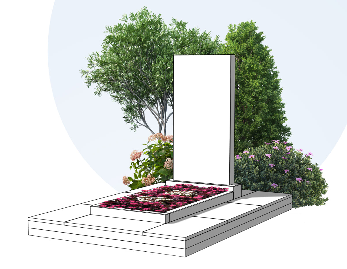 Уход и озеленение мест захоронений в Кургане