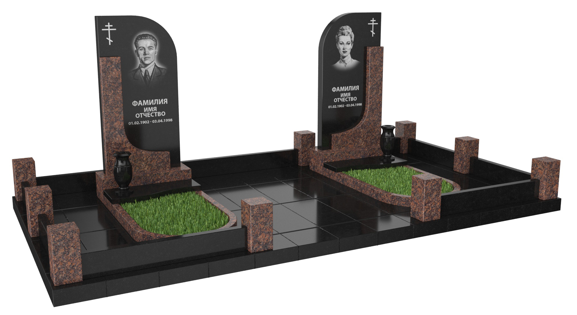 Двойные мемориальные комплексы в Кургане | Мемориальный комплекс №22