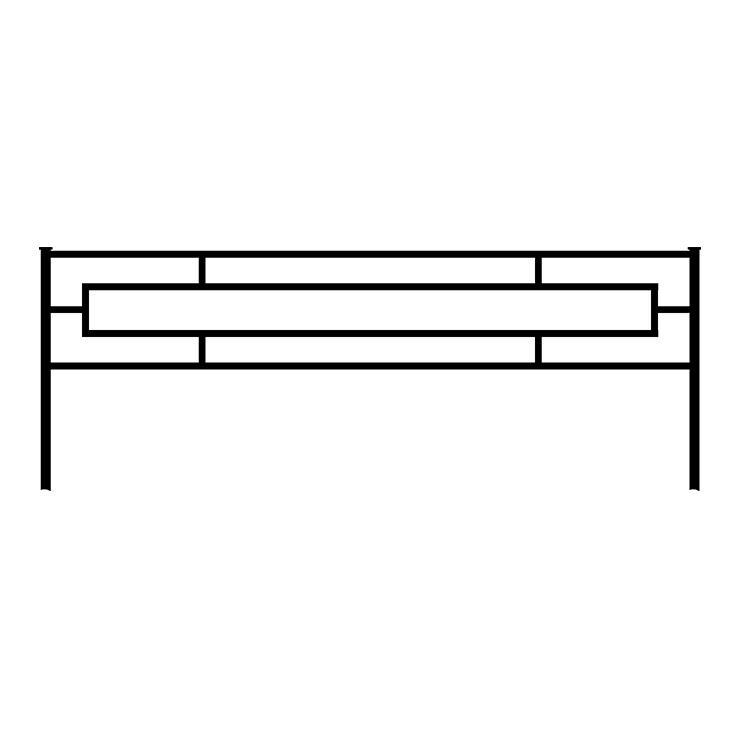 Металлические оградки, столы, скамейки в Кургане | Оградка №6