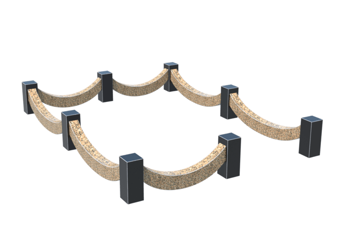 Цоколи на могилу в Кургане | Цоколь на могилу №0028