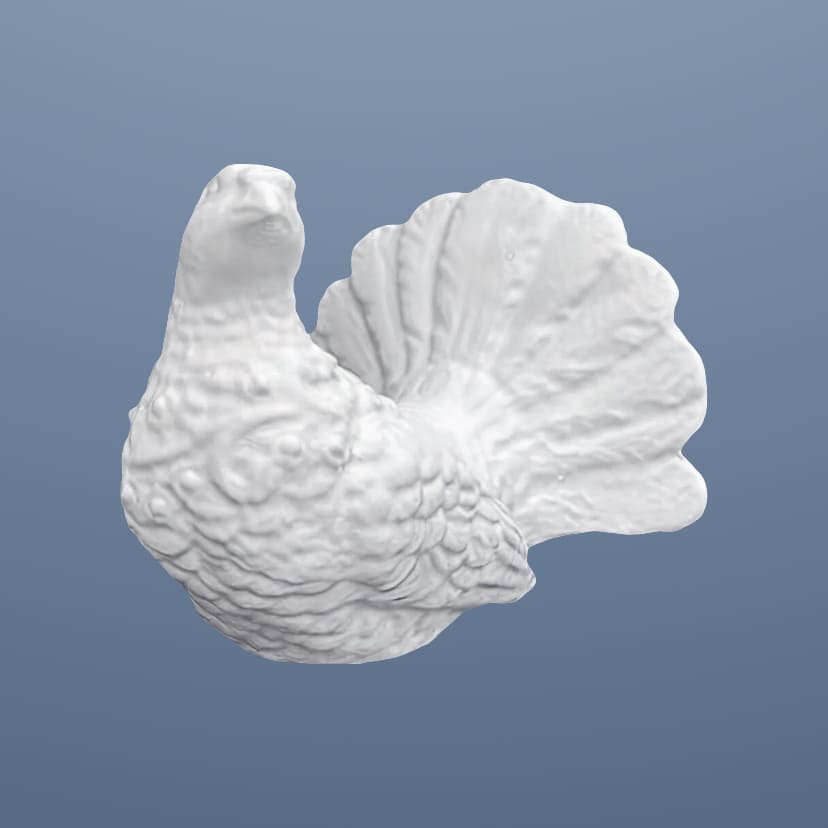 Скульптуры из искусственного мрамора в Кургане | Голубь лево