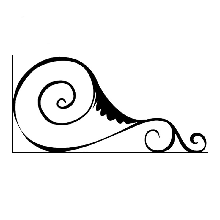 Кованые изделия в Кургане | Кованый уголок УГ.010