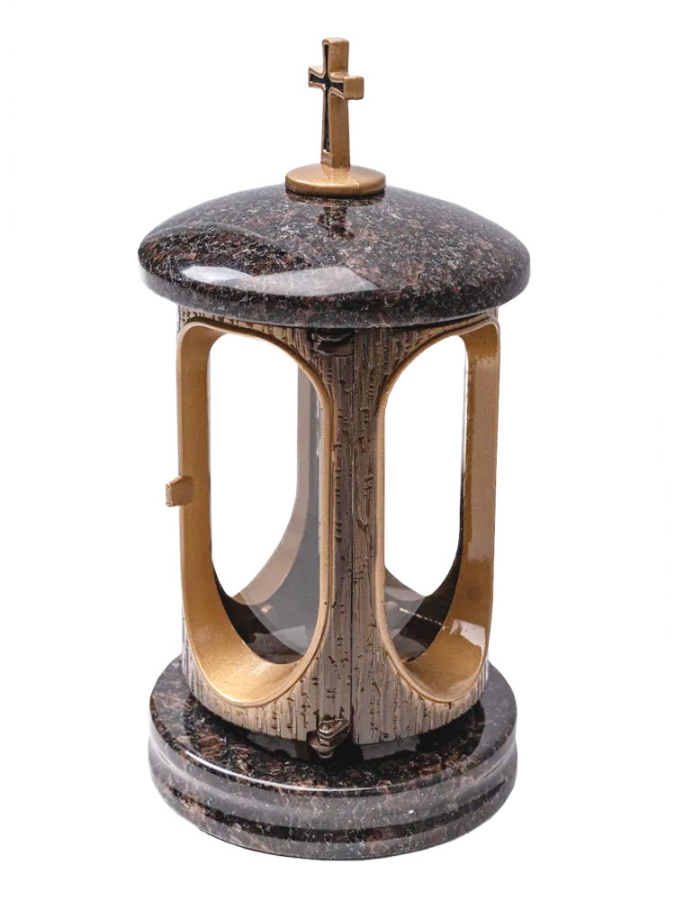 Лампадки из камня на могилу в Кургане | Лампадка из Дымовского гранита