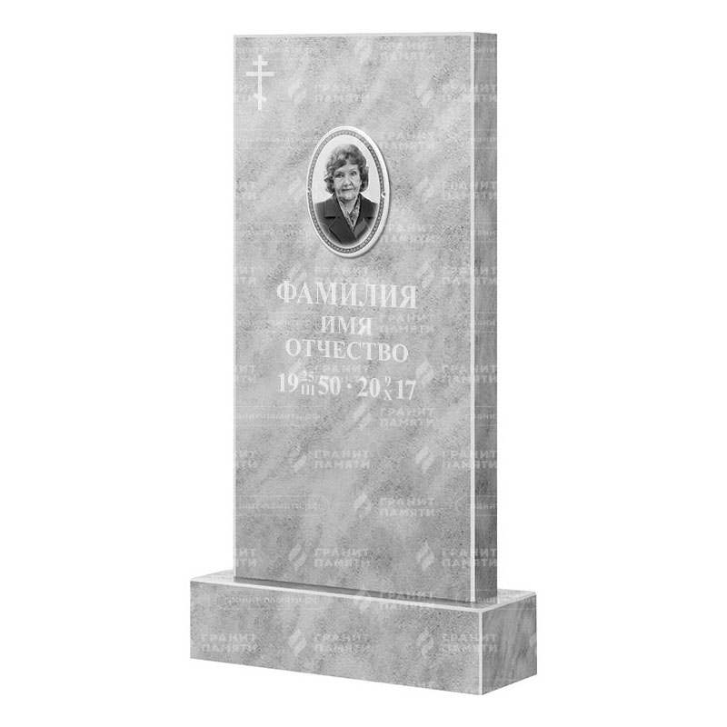 Памятники из мрамора в Кургане | Мраморный памятник, прямой