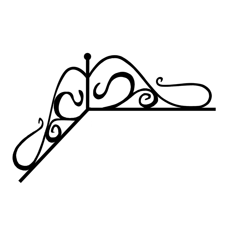 Кованые изделия в Кургане | Кованый уголок УГ.008