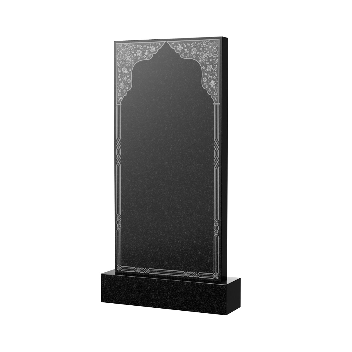 Художественное оформление памятника в Кургане | Художественное оформление на гранитную стелу, рисунок ВХО-042