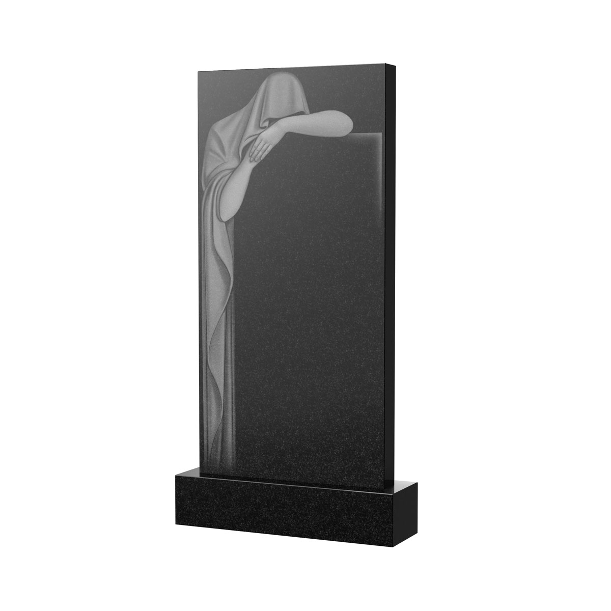 Художественное оформление памятника в Кургане | Художественное оформление на гранитную стелу, рисунок ВХО-036