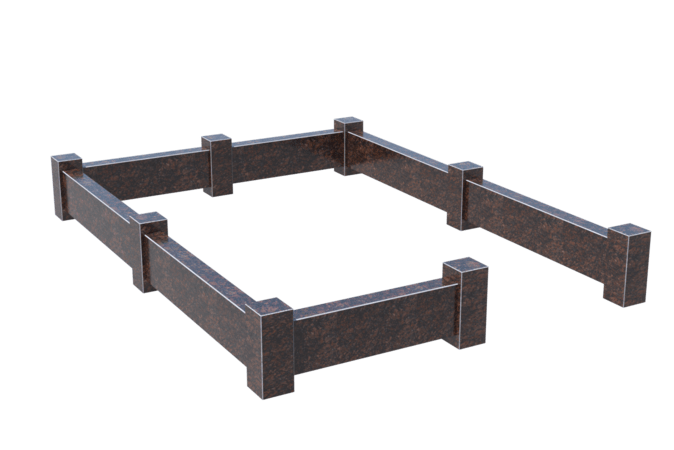 Цоколи на могилу в Кургане | Цоколь на могилу №0034