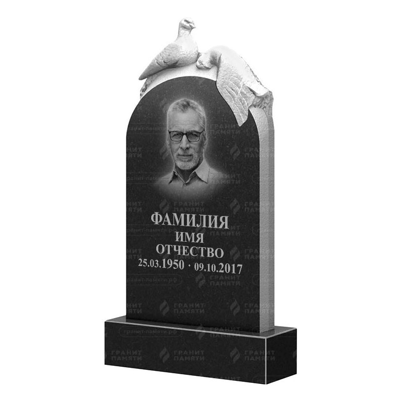 Памятники из гранита с птицами в Кургане | Гранитный памятник ФГ-109