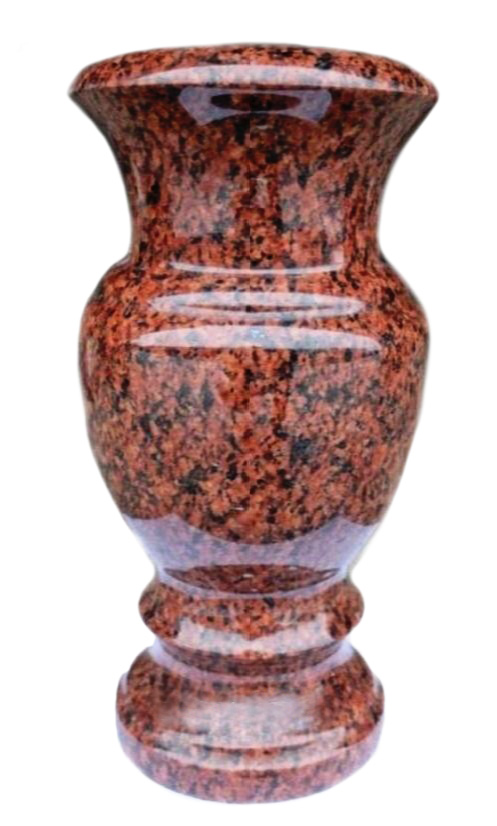 Вазы из камня в Кургане | Ваза гранитная «Цветная»