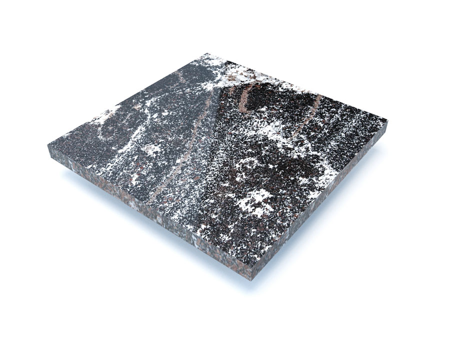 Плитка для облицовки памятников в Кургане | Гранитная плитка «Амфиболит»