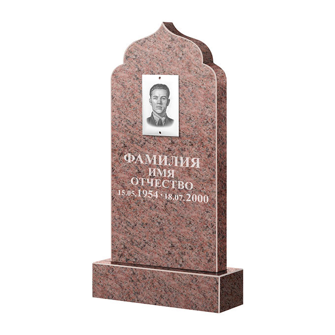Гранитные памятники в Кургане | Памятник из гранита Розалия Pink ФГЦ-037