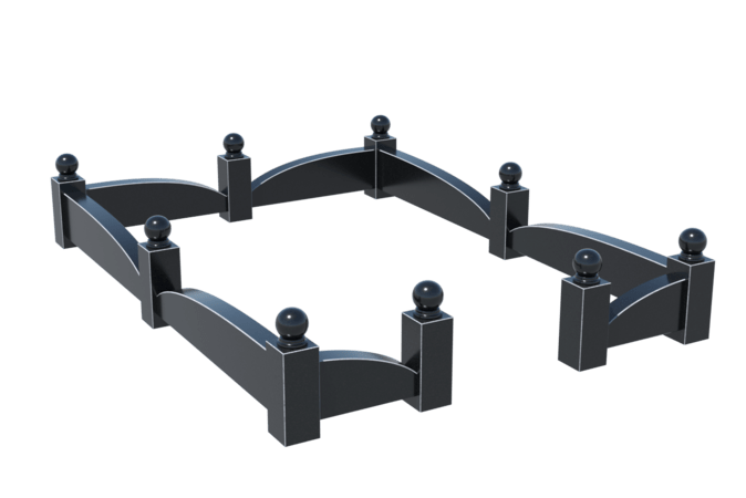 Цоколи на могилу в Кургане | Цоколь на могилу №0039