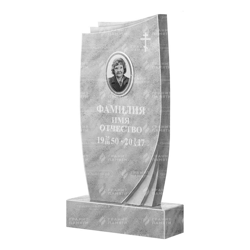 Памятники из мрамора в Кургане | Мраморный памятник ФМ-057