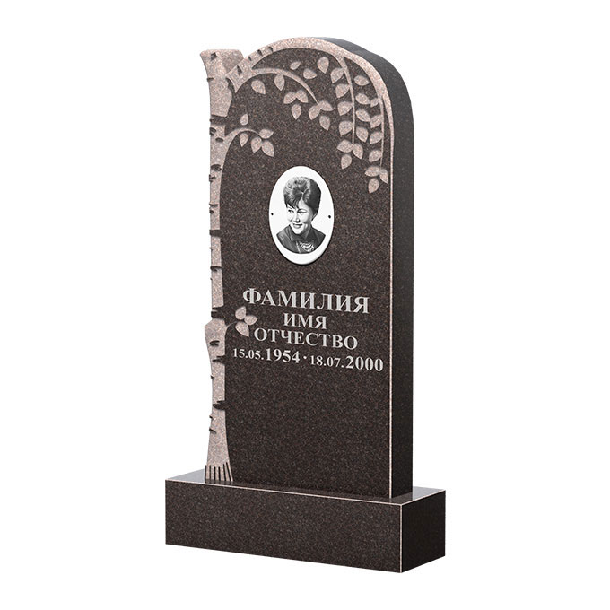 Гранитные памятники в Кургане | Памятник из гранита Карел Brown ФГЦ-091