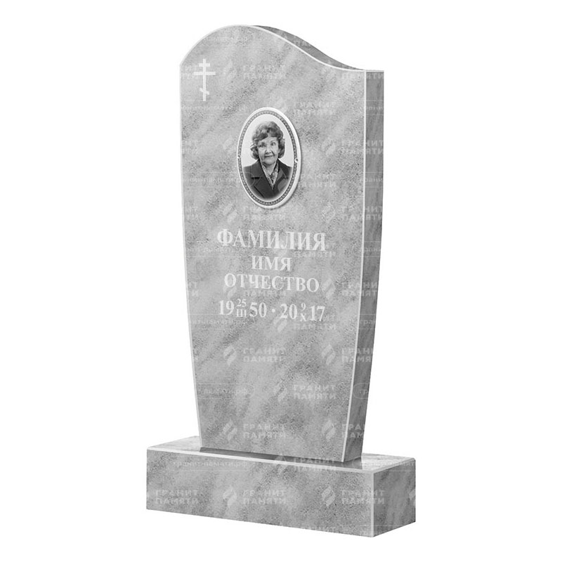 Бюджетные памятники в Кургане | Мраморный памятник ФМ-031