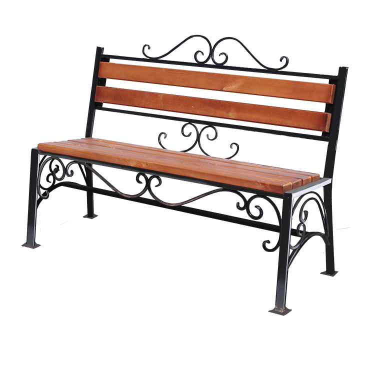 Кованые изделия в Кургане | Кованая скамейка СТ.006