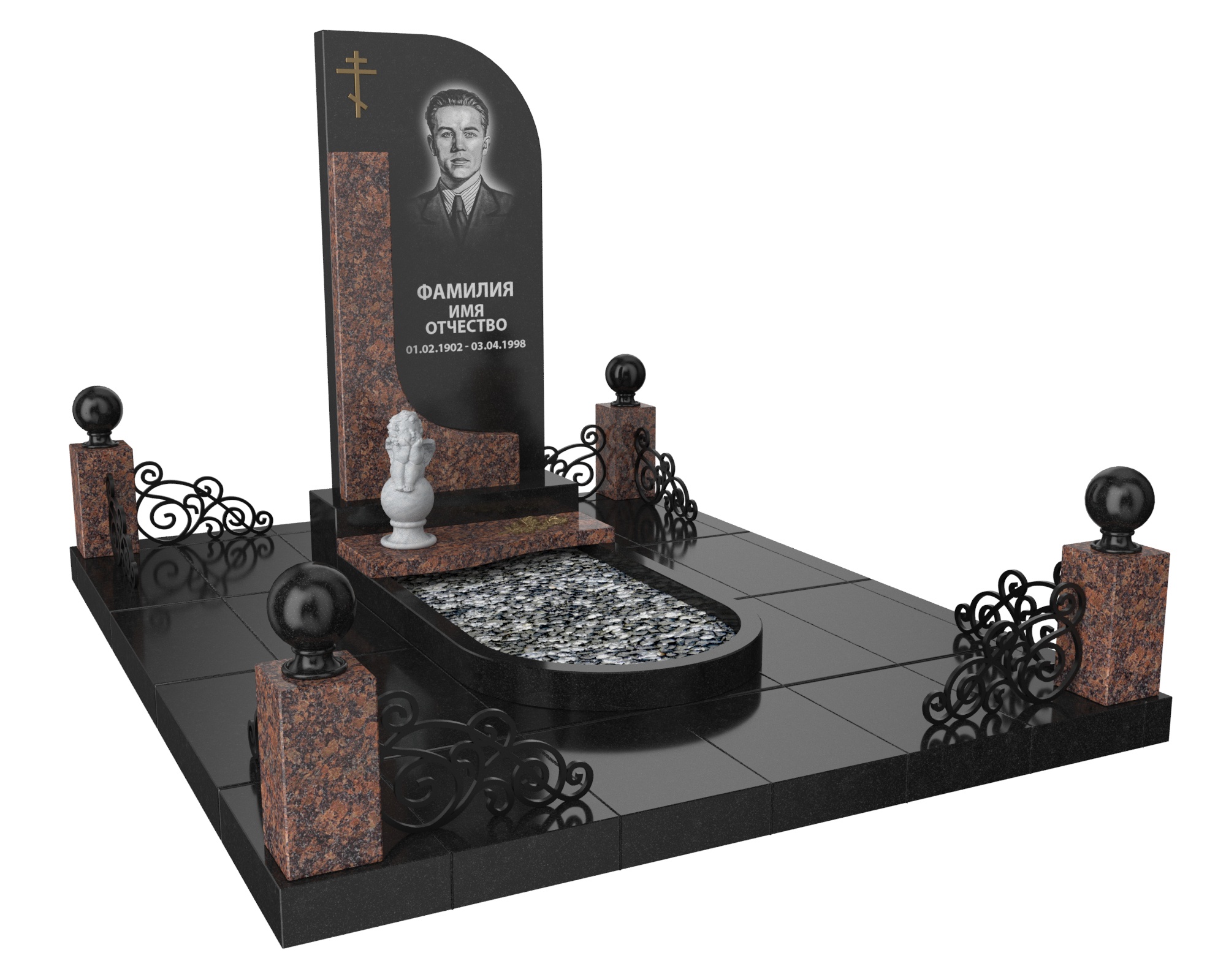 Одинарные мемориальные комплексы в Кургане | Мемориальный комплекс №24